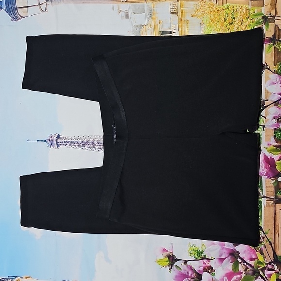 Eileen Fisher Skinny Black Leggings Size Small - Picture 2 of 5